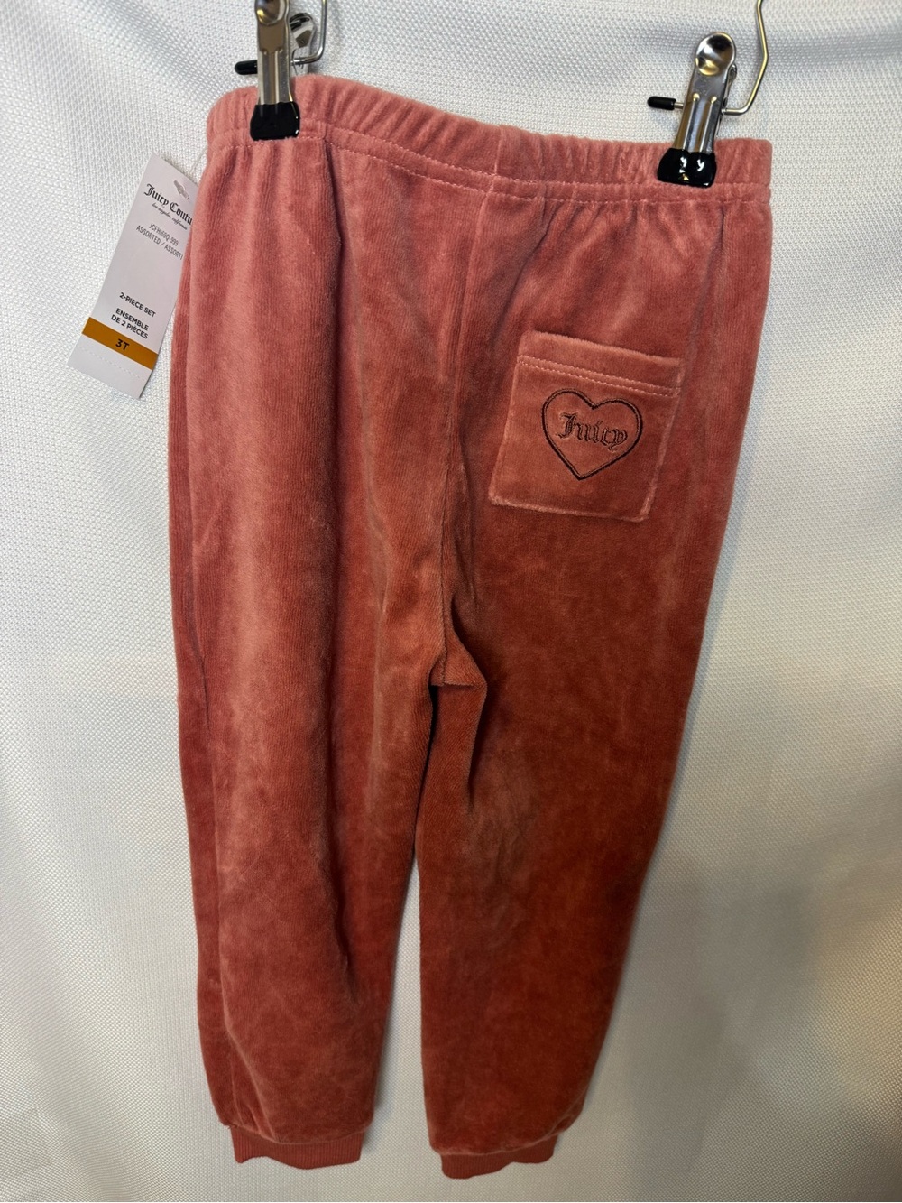 Juicy Couture Kids Velour Joggers